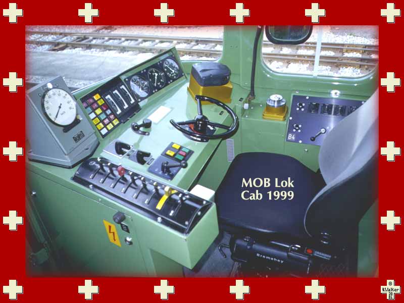 Cab of an older MOB locomotive 1999